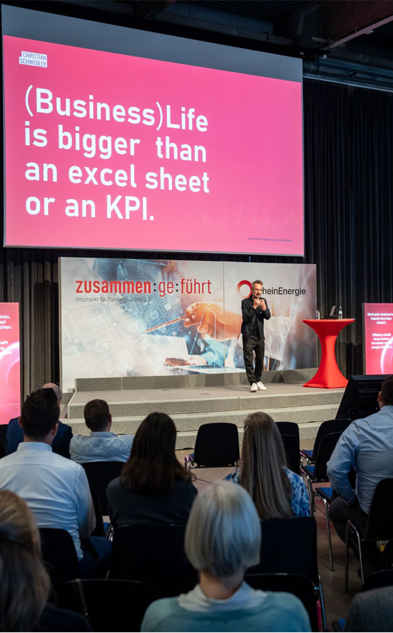 Christien Keynote Führungskräfte Event Be Brave
