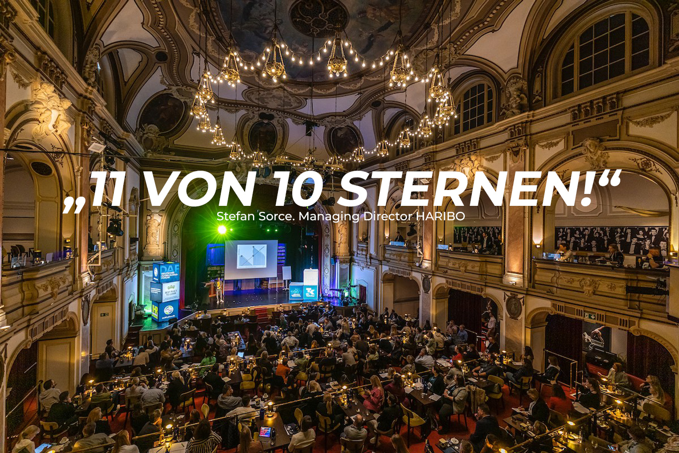 Christian Schwedler Keynote auf der Bühne